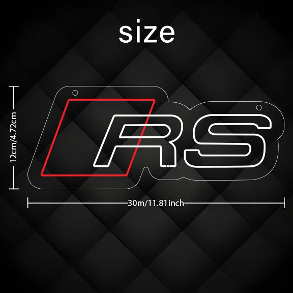 RS Neon Sign