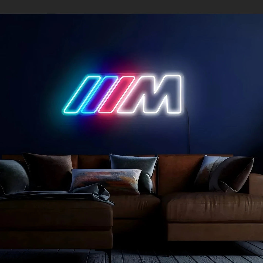 BMW M Neon Sign