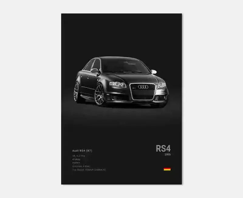 Audi RS4 Black