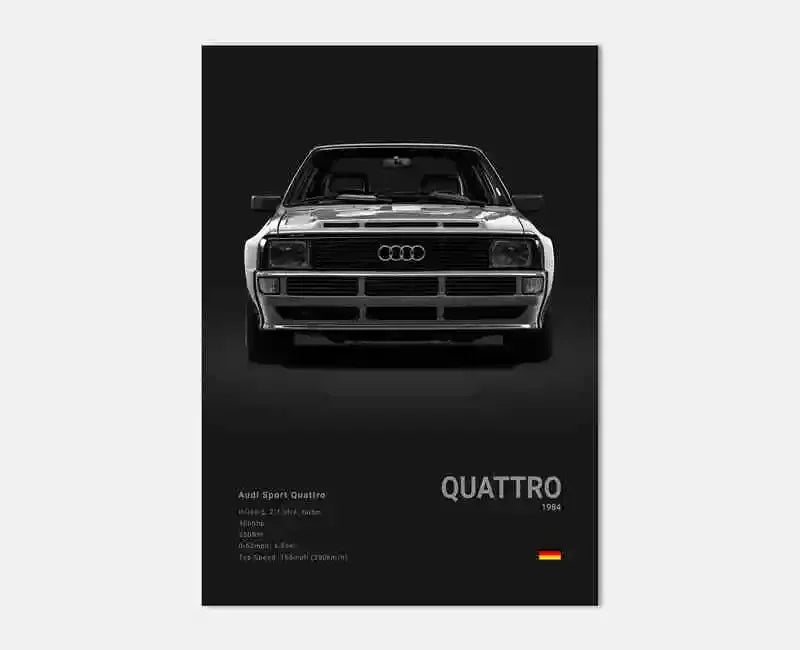 Audi Sport Quattro  Black