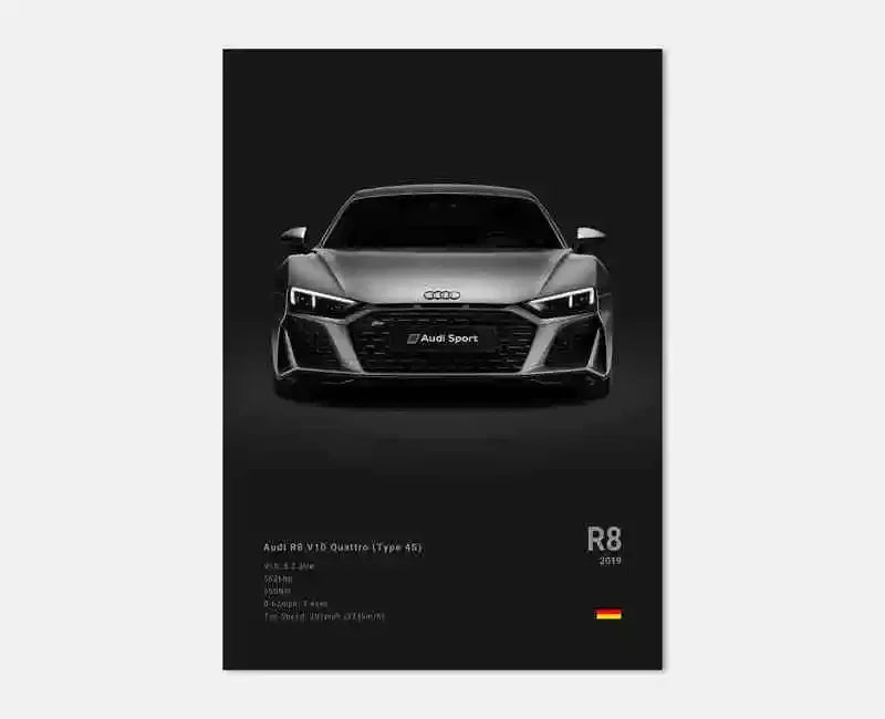Audi R8 V10 Quattro Black