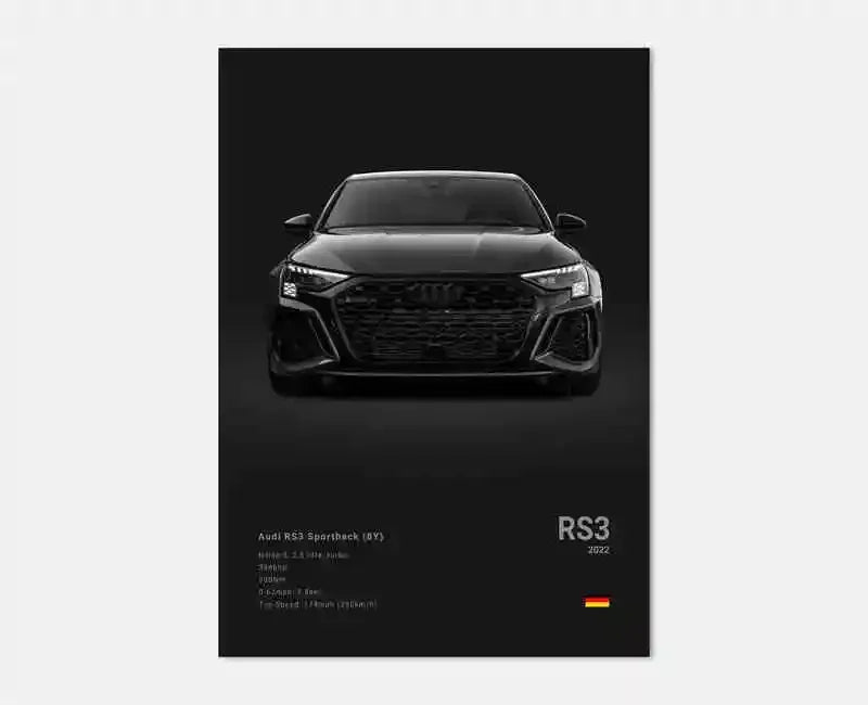 Audi RS3 Sportback Black 
