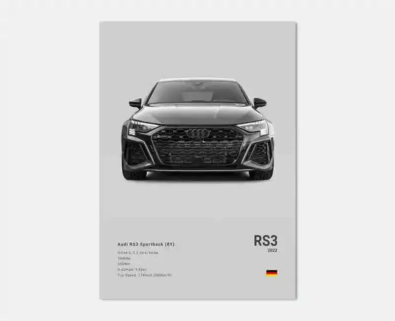 Audi RS3 Sportback Grey