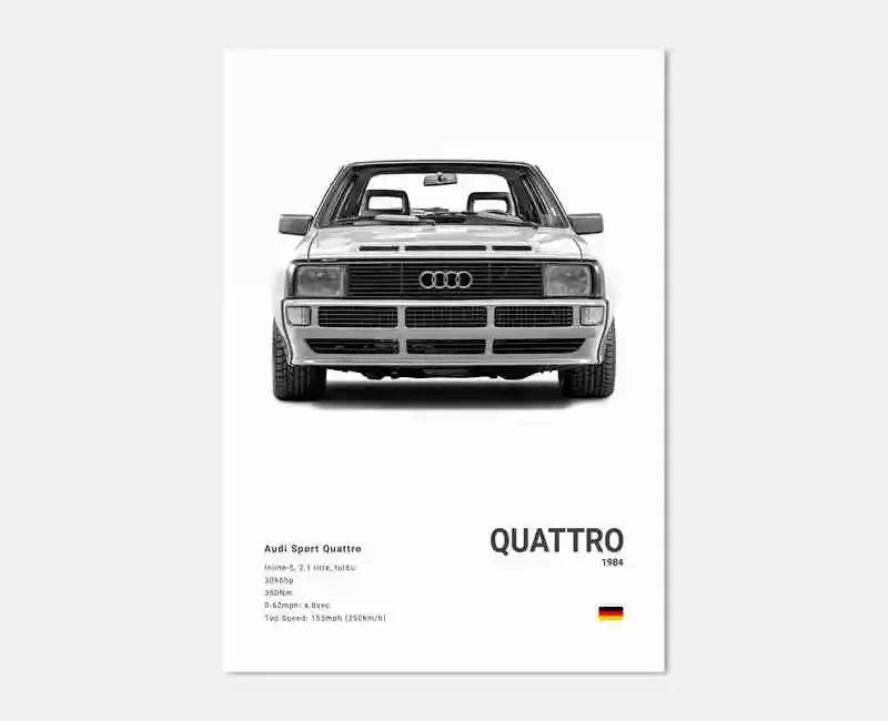 Audi Sport Quattro White